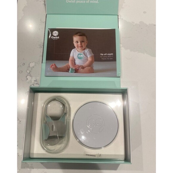 Owlet Smart Sock Heart Rate Oxygen Baby Monitor Model OBS 1.1 Open Box New - Picture 2 of 6